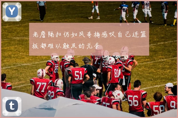 老詹隔扣仍如风夸梅感叹自己连篮板都难以触及的无奈